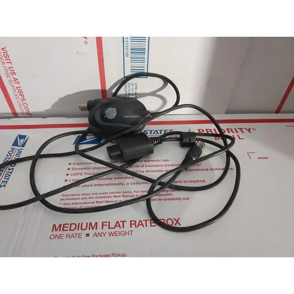 Pelican Automatic Auto RF Switch RFU Coax TV Cable Cord for N64 GameCube T6#203